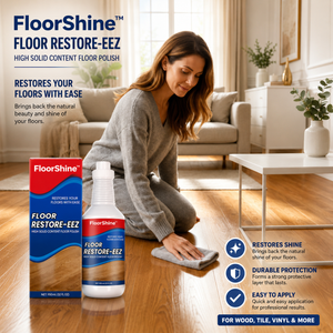 FloorShine™ Make Your Floors Look Brand New Again, No Sanding Required!