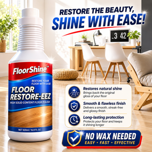 FloorShine™ Make Your Floors Look Brand New Again, No Sanding Required!