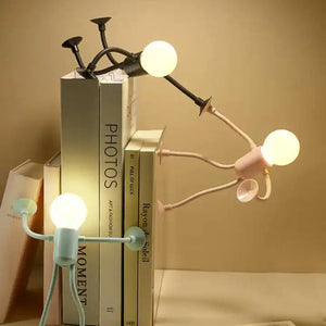Stickman Lamp | Create More Space in Seconds – Without a Single Tool!