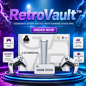 RetroVault™ | Relive Your Childhood with Over 40,000 Classic Games – No Downloads Needed, Just Plug & Play!