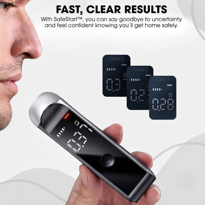 SafeStart™  Portable Breathalyser – Fast and Accurate Results