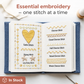 EmbroideryBook™ | From Beginner to Beautiful Embroidery in No Time