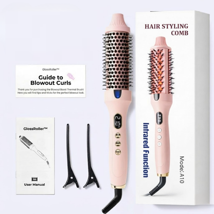 GlossRoller™ Ionic Smoothing Hair Brush