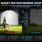 SolarLight Pro – Outdoor LED Wall Light with Motion Sensor