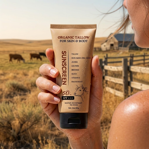 Natural Sun Balm -  Mineral Zinc & Grass-Fed Tallow
