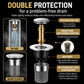DrainGuard™ Stainless Steel Drain Filter – Stop Clogs Before They Start