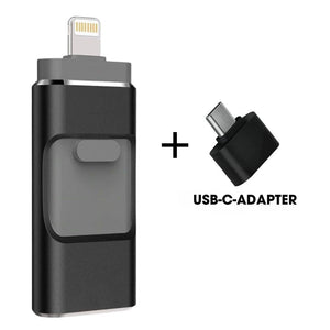 DataSafe™  4-in-1 USB Drive – Lightning-Fast Photo Transfer