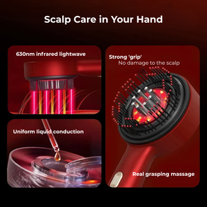 RedGlow Massage Brush™  Red Light Body Brush