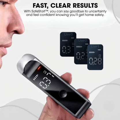 SafeStart™  Portable Breathalyser – Fast and Accurate Results