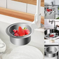 RinseStrainer™ | Stainless Steel Drain Strainer – Swan Style