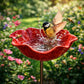 GardenBird™ Flower-Shaped Bird Bath