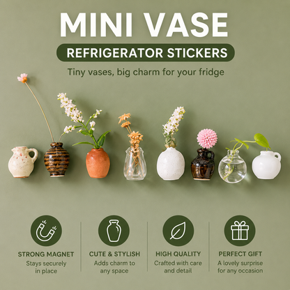 MagnetVase™ – Mini Flower Vase for the Fridge