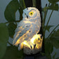 OwlLight | Solar-Powered Garden Lamp Shaped Like an Owl