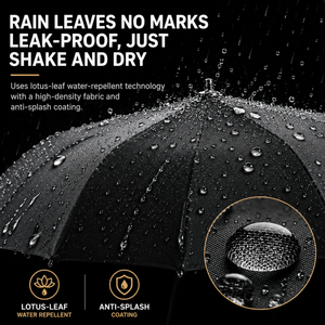 UrbanStorm™ | 20-Rib Wind-Resistant Reinforced Automatic Folding Umbrella