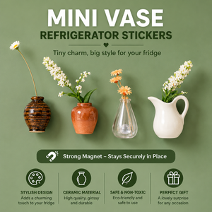 MagnetVase™ – Mini Flower Vase for the Fridge