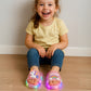 UnicornFeet™ Light-Up Unicorn Flip-Flops for Kids Ages 1–8
