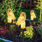 OwlLight | Solar-Powered Garden Lamp Shaped Like an Owl
