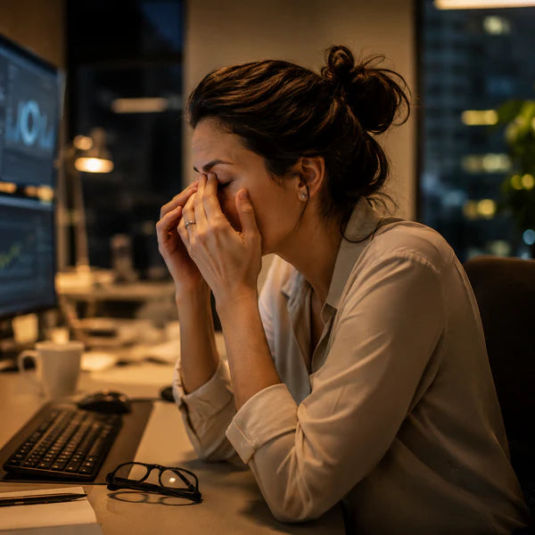 Screen-related eye fatigue