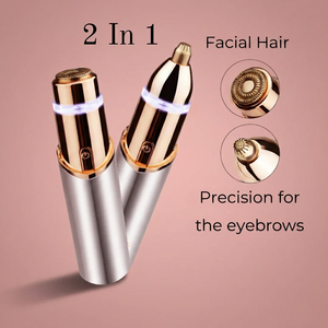 BrowTrim™ 2-in-1 Electric Eyebrow Trimmer