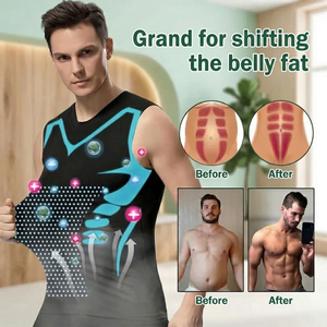 SlimVest™ Compression Vest for Men – Better Posture and a Slimmer Silhouette