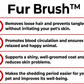 FurBrush™ | The Ultimate Dog Brush Against Shedding and Fleas