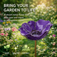 GardenBird™ Flower-Shaped Bird Bath