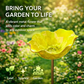GardenBird™ Flower-Shaped Bird Bath