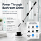 SpinClean™ - Electric Cleaning Brush with 9 Heads and Extension Pole