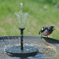 SolarFountain™ Solar-Powered Fountain Pump for Pond and Bird Bath